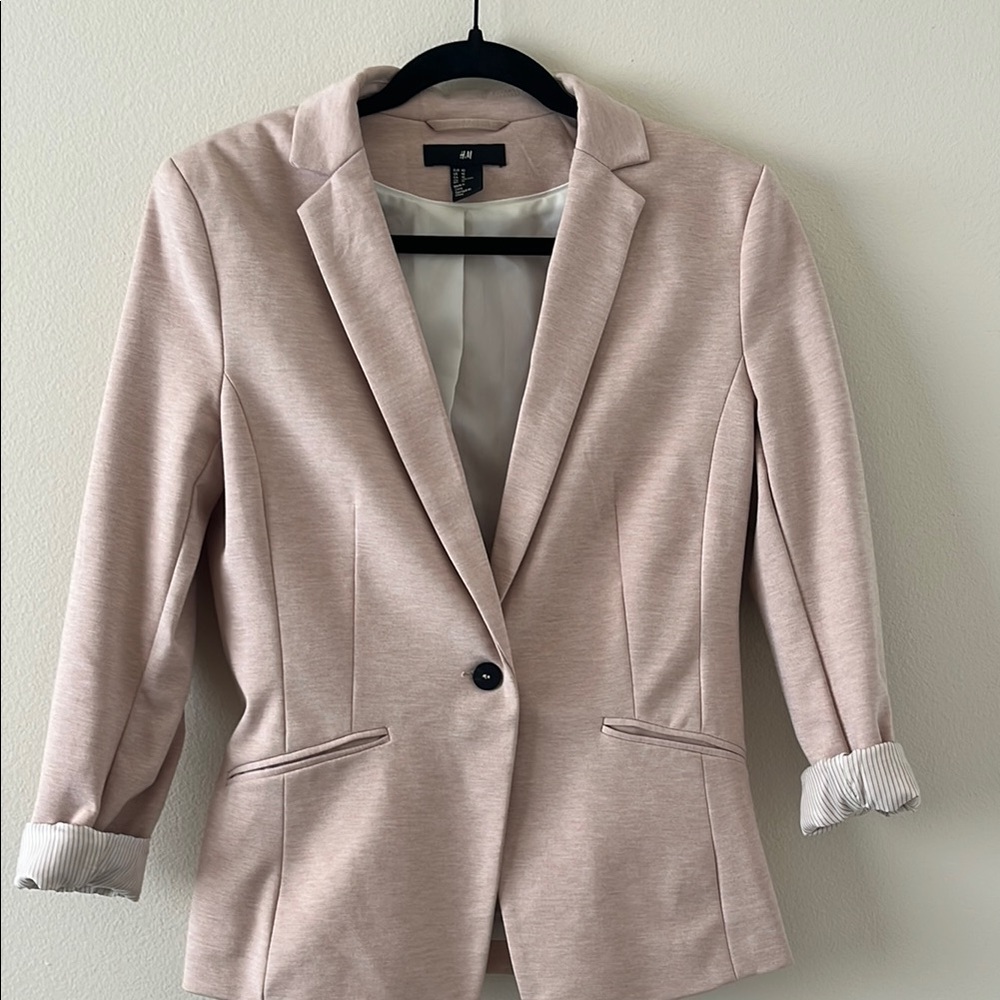 H&M Women's Blazer - Pink
